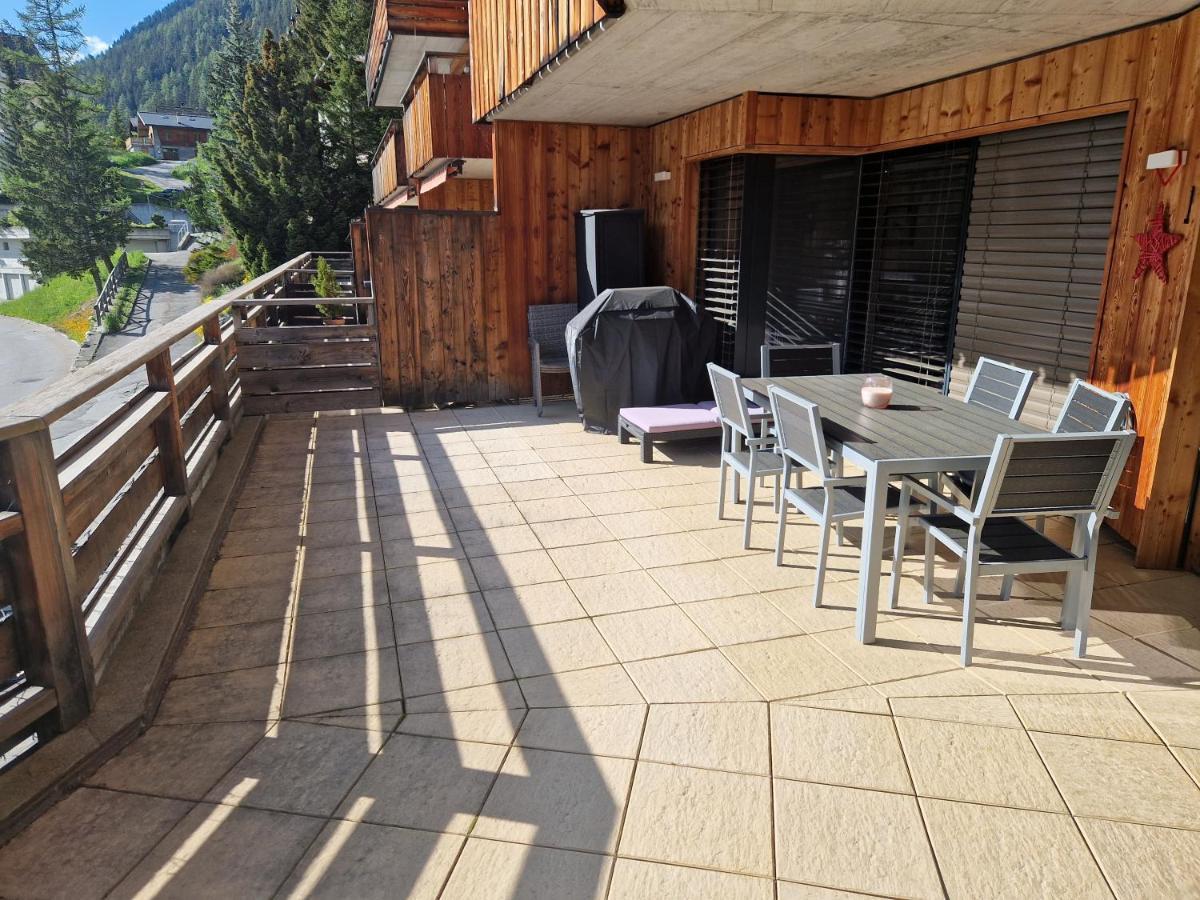 Superbe Appartement Champex-Lac Avec Piscine Et Sauna Eksteriør bilde